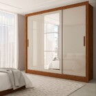 Guarda-roupa Casal Sophia 3 Portas 3 Gavetas Com Espelho Cina