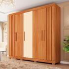 Guarda Roupa Casal Sophia 5 Portas 2 Gavetas Freijo/off White