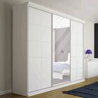 Guarda-roupa Casal South 3 Portas De Correr 4 Gavetas 100% Md