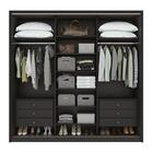 Guarda Roupa Casal Spazio 240 Com 3 Portas De Correr Flex - M