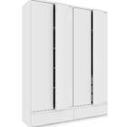 Guarda-roupa Casal Stillus 4 Pt 5 Gv Neve