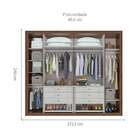 Guarda-roupa Casal Stylus 6 Pt 6 Gv Imbuia