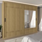 Guarda-roupa Casal Sunderland 2 Portas 4 Gavetas Com Espelho