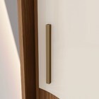 Guarda-roupa Casal Talles 2 Portas 3 Gavetas Com Espelho Natu