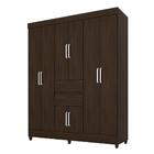 Guarda Roupa Casal Terni Ébano