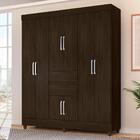 Guarda Roupa Casal Terni Ébano