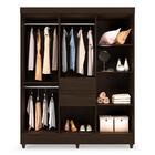 Guarda Roupa Casal Terni Ébano