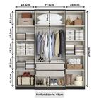 Guarda-roupa Casal Thb Splendore 4 Portas 2 Gavetas