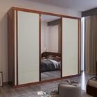 Guarda-roupa Casal Theo Esp 100%mdf 3 Pts 6 Gav Bom Pastor