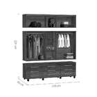 Guarda-roupa Casal Thor 10 Pt 9 Gv Branco