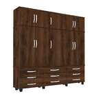 Guarda-roupa Casal Thor 10 Pt 9 Gv Freijó