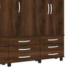 Guarda-roupa Casal Thor 10 Pt 9 Gv Freijó