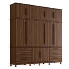 Guarda Roupa Casal Titan Com 12 Portas E 6 Gavetas - Pr Móveis