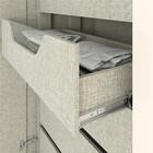 Guarda Roupa Casal Titanium 6 Portas Com Espelho - Móveis Henn