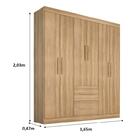 Guarda Roupa Casal Tokio 6 Portas 2gav