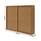 Guarda-roupa Casal Toronto 2 Portas 6 Gavetas 100% Mdf Flex A