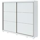 Guarda-roupa Casal Toronto 2 Portas 6 Gavetas Branco