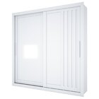 Guarda Roupa Casal Trianon 2 Portas De Correr 4 Gavetas Branc
