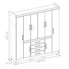 Guarda Roupa Casal Trieste Amendola