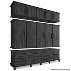 Guarda Roupa Casal Triplex 10 Portas 00100100 Lpa