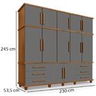 Guarda Roupa Casal Triplex 12 Portas 00103500 Lpa