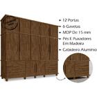 Guarda Roupa Casal Triplex 12 Portas 00103500 Lpa