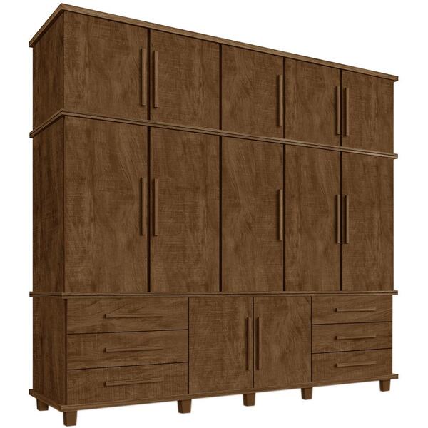 Guarda Roupa Casal Triplex 12 Portas 00103500 Lpa