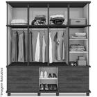 Guarda Roupa Casal Triplex 9 Portas 00103500 Lpa