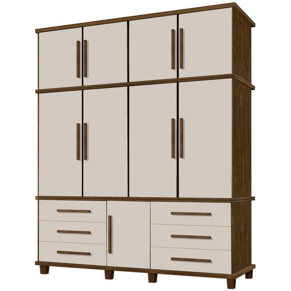 Guarda Roupa Casal Triplex 9 Portas 00103500 Lpa