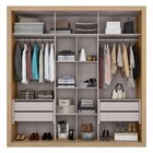 Guarda-roupa Casal Tripoli 2 Portas 4 Gavetas Com Espelho Cas