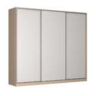 Guarda-roupa Casal Tunas Ii 3 Pt 3 Gv Noce E Branco