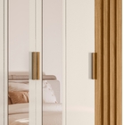 Guarda Roupa Casal Valença Com Espelho 6 Portas Freijó Off Wh