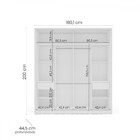 Guarda-roupa Casal Valência 2 Portas 2 Gavetas Com Espelho Fr