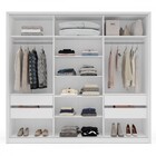 Guarda-roupa Casal Valência 3 Portas 4 Gavetas Com Espelho Br