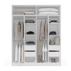 Guarda-roupa Casal Valência 4 Portas 4 Gavetas Com Espelho Br