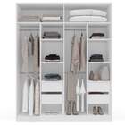 Guarda-roupa Casal Valência 4 Portas 4 Gavetas Com Espelho Br