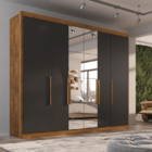 Guarda Roupa Casal Valencia 6 Portas 6 Gav C/ Esp