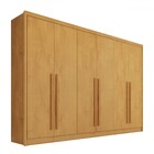 Guarda-roupa Casal Valencia 6 Portas 6 Gavetas 100% Mdf Perob