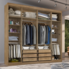 Guarda Roupa Casal Valencia 6 Portas 6 Gavetas