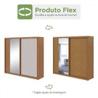 Guarda-roupa Casal Velaris 2 Portas Com Espelho 100% Mdf Flex