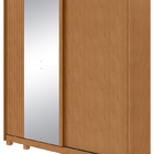 Guarda-roupa Casal Velaris 2 Portas Com Pés E Com Espelho 100