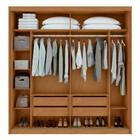 Guarda-roupa Casal Velaris 2 Pt 4 Gv Amêndoa E Preto