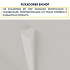 Guarda-roupa Casal Veneza 6 Portas 4 Gavetas Neve - Tcil Móve