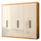 Guarda-roupa Casal Venice 6 Portas 4 Gavetas 100% Mdf Cinamon