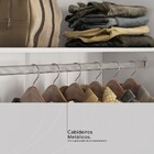 Guarda-roupa Casal Venice 6 Portas 4 Gavetas Branco - Demóbile