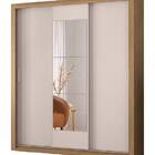 Guarda Roupa Casal Vero 3 Portas 2 Gavetas Amendola Off White