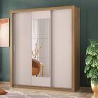 Guarda Roupa Casal Vero 3 Portas 2 Gavetas Amendola Off White