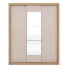 Guarda Roupa Casal Vero 3 Portas 2 Gavetas Amendola Off White