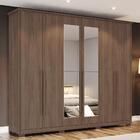 Guarda Roupa Casal Verona 6 Portas Com Espelho - Móveis Henn