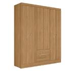 Guarda Roupa Casal Versa 6 Portas Freijó Fosco - Kits Paraná